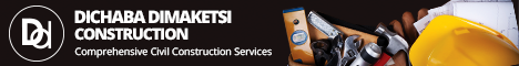 Dichaba Dimaketsi Construction's banner