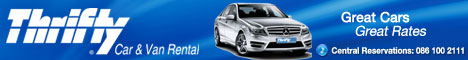 Thrifty Car Rental's banner
