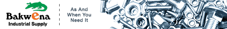 Bakwena Industrial Supply CC's banner