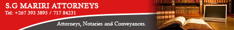  S.G MARIRI ATTORNEYS's banner