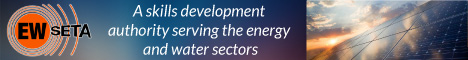 EWSETA (ENERGY AND WATER SECTOR EDUCATION TRAINING AUTHORITY)'s banner