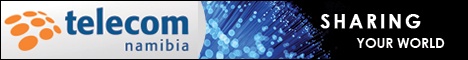 Telecom Namibia's banner