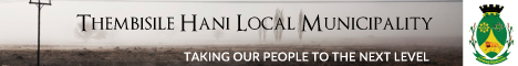 Thembisile Hani Local Municipality's banner