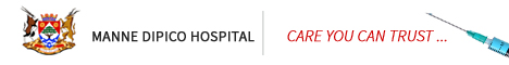 Manne Dipico Hospital's banner