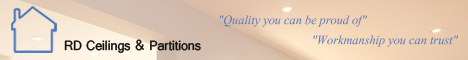 Rd Ceilings & Partitions's banner