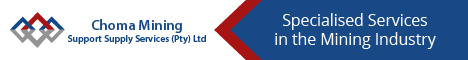 Choma Mining Support Supply Services (Pty) Ltd's banner