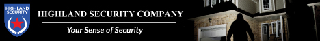 Highland Security Company 's banner