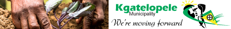 Kgatelopele Local Municipality 's banner
