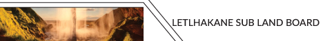 Letlhakane Sub Land Board's banner