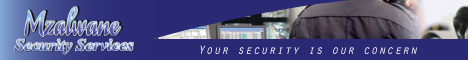 Mzalwane Security Services CC's banner