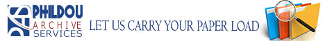 Phildou Archive Services's banner