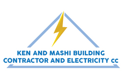 Ken and Mashi Building Contractor and Electricity Logo
