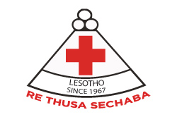 LESOTHO RED CROSS SOCIETY Logo