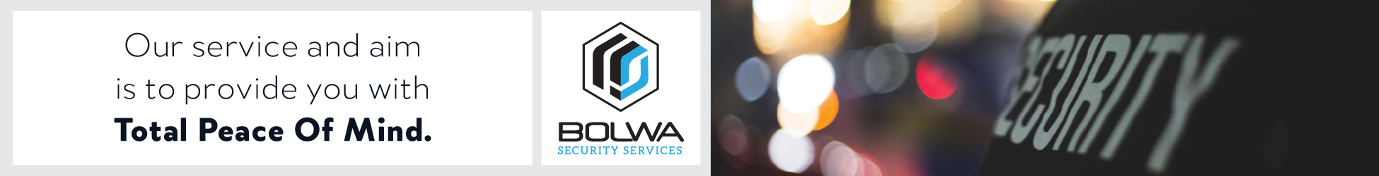 BOLWA Security Services's banner