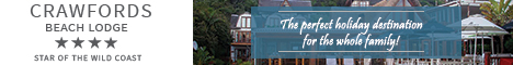 Crawfords Beach Lodge's banner