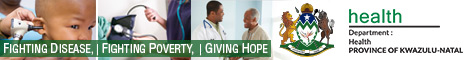 Department Of Health (KZN)'s banner