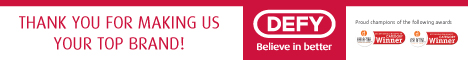 Defy Appliances (Pty) Ltd's banner