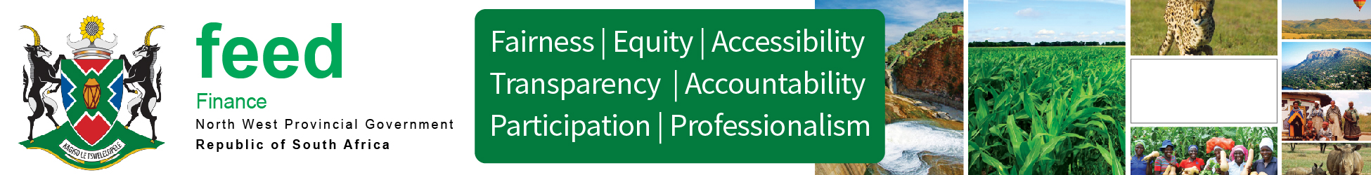 Department Of Finance North West's banner