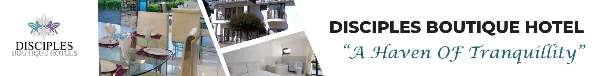 Disciples Boutique Hotel's banner