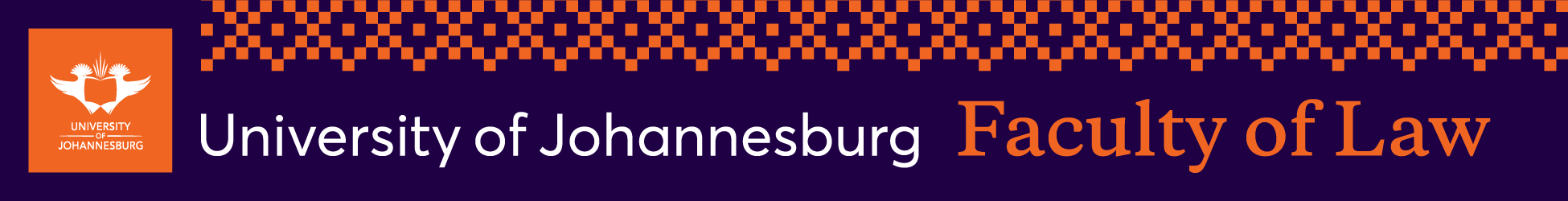 University of Johannesburg - Faculty of Law's banner