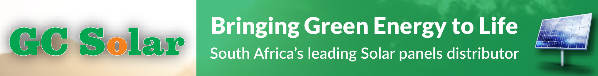 GC Solar's banner