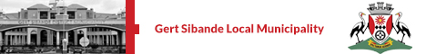 Gert Sibande District Municipality - South Africa's banner