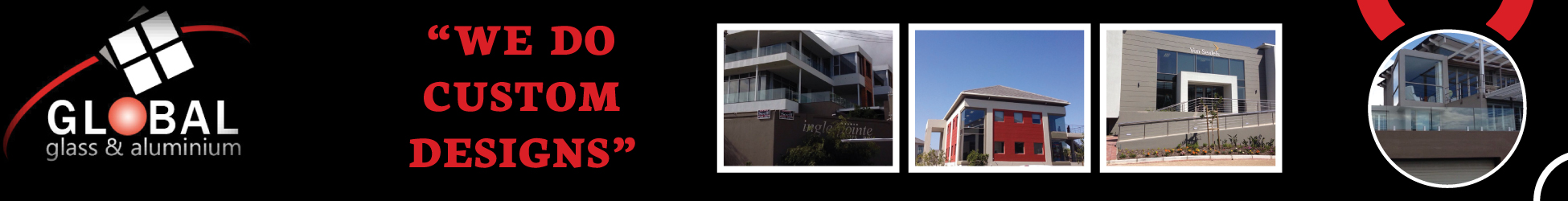 Global Glass and Aluminium's banner