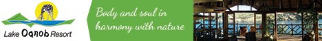 Lake Oanob Resort's banner