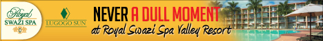 ROYAL SWAZI SPA VALLEY RESORT-LUGOGO SUN HOTEL's banner
