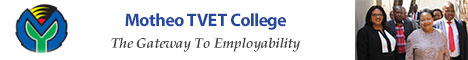 Motheo TVET College's banner