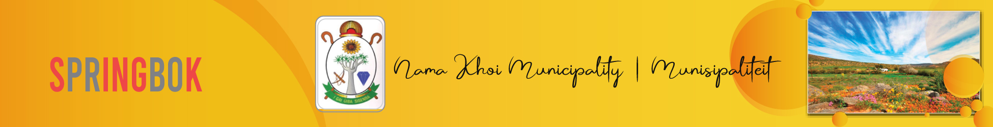 Nama Khoi Local Municipality - SA's banner