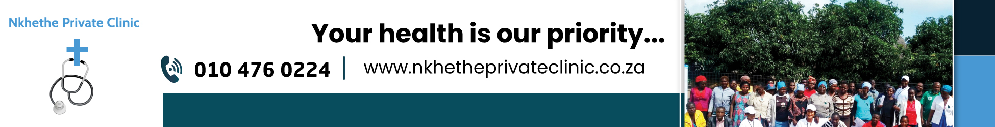 Nkhethe Private Clinic's banner