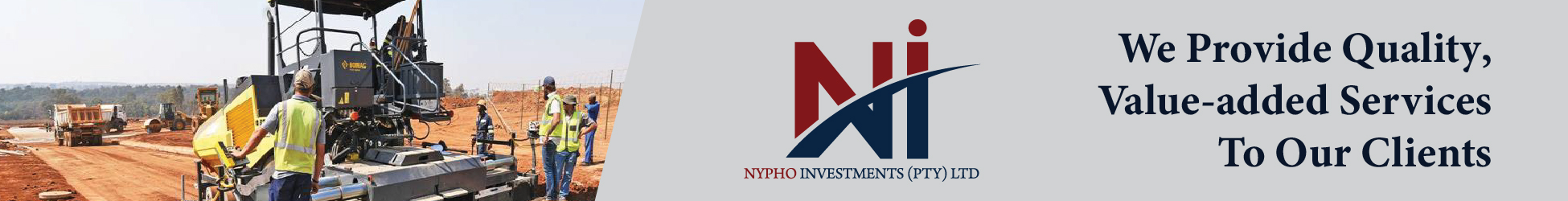 Nypho Investments (Pty) Ltd's banner