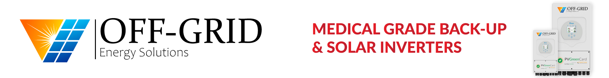 Off-Grid Energy Solutions (Pty) Ltd's banner