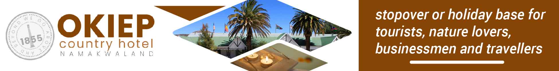 Okiep Country Hotel's banner