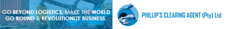Phillips Clearing & Forwarding Agent - South Africa's banner