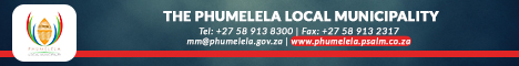 Phumelela Local Municipality's banner