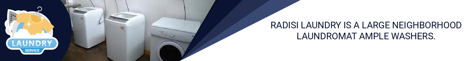 Radisi Laundry Service's banner