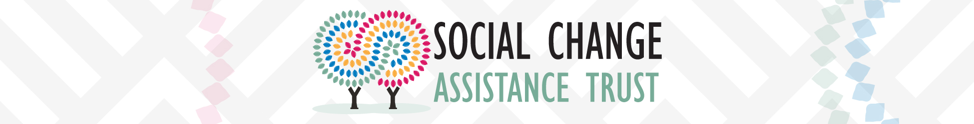 Social Change Assistance Trust (SCAT)'s banner