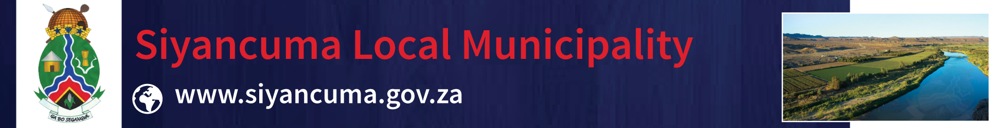 Siyancuma Local Municipality's banner