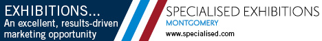 Specialised Exhibitions Montgomery's banner