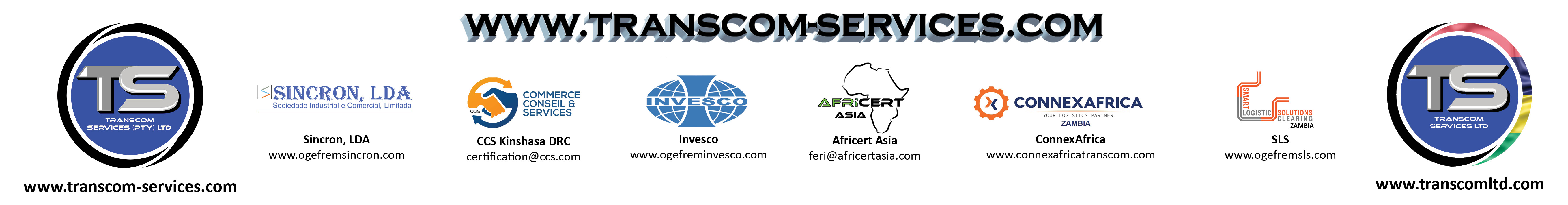 Transcom Services (Pty) LTD's banner