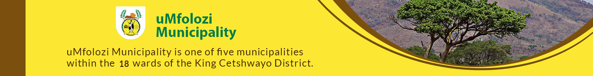 uMfolozi Local Municipality (KZN281)'s banner