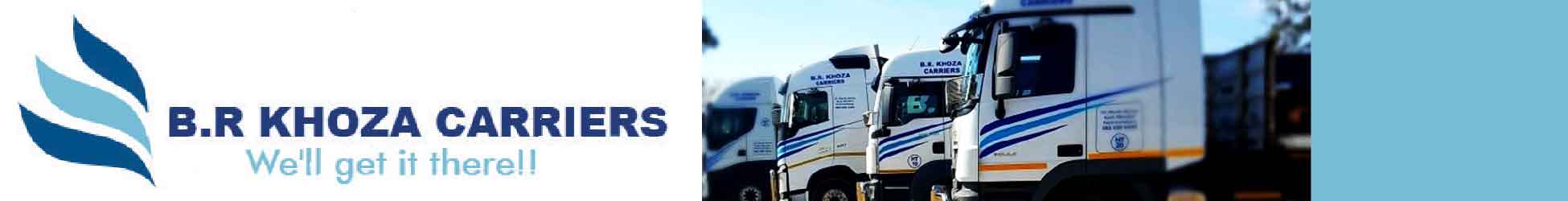 BR Khoza Carriers's banner