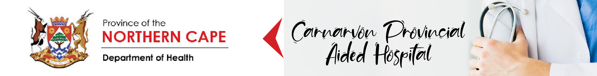Carnarvon Hospital's banner