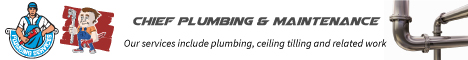 Chief Plumbing & Maintenance's banner