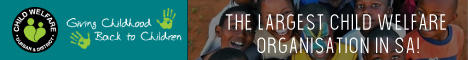 Child Welfare Durban and District's banner