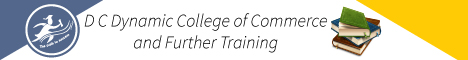 DC Dynamic College Of Commerce & Further Training (Pty) Ltd's banner