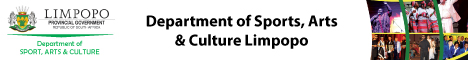 Department of Sports, Arts & Culture Limpopo's banner