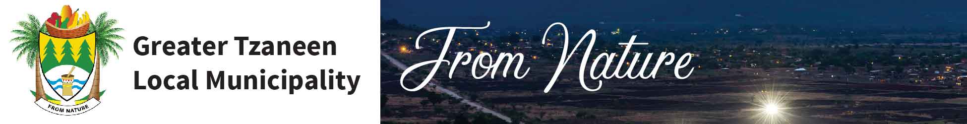 Greater Tzaneen Local Municipality - South Africa's banner